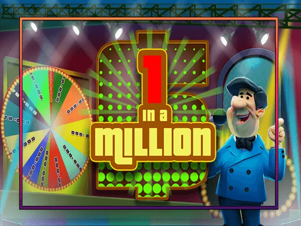 1 in a Million slotspel bij UpSpinz Casino met jackpot features