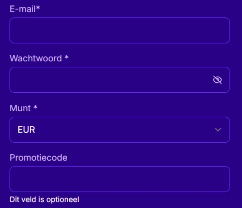 UpSpinz Casino registratie proces voor nieuwe spelers