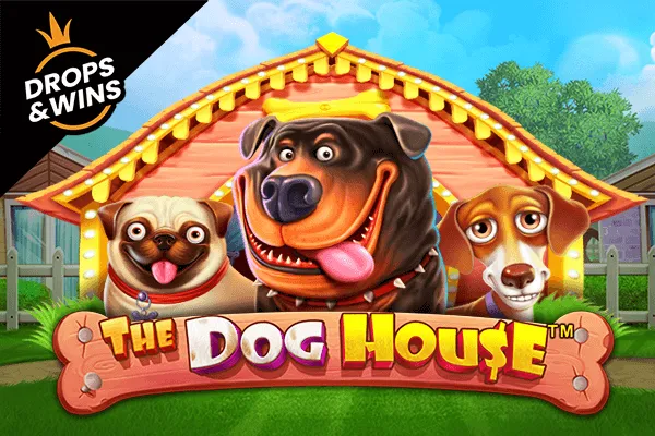 The Dog House slotspel bij UpSpinz Casino van Pragmatic Play